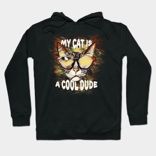 My cat is a cool dude. Hoodie